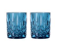 Nachtmann Spiegelau 104243 Noblesse Vintage - Juego de vasos de whisky (295 ml), color azul