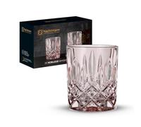 Nachtmann Juego de 2 vasos de whisky de color rosa, 295 ml, color rosa, 104240