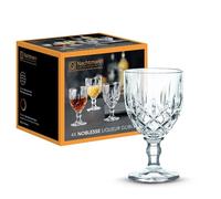 Nachtmann Noblesse Juego de Vasos, Vidrio, Plata