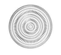 Nachtmann Platos de 23 cm de diámetro, 2 unidades, Ethno, 106160, plato de cristal, plato llano apto para lavavajillas