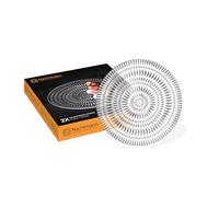 Nachtmann Platos de 23 cm de diámetro, 2 unidades, Ethno, 106160, plato de cristal, plato llano apto para lavavajillas