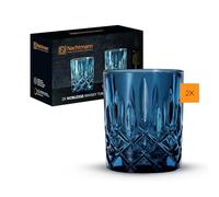 Nachtmann Spiegelau 104243 Noblesse Vintage - Juego de vasos de whisky (295 ml), color azul