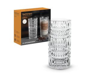 Nachtmann Spiegelau 104903 - Juego de 2 vasos para latte macchiato, 434 ml | Latte Macchiato - Vasos de café (cristal)