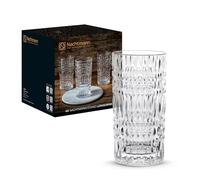Nachtmann – Juego de 4 vasos de cristal Ethno 104250 (434 ml)
