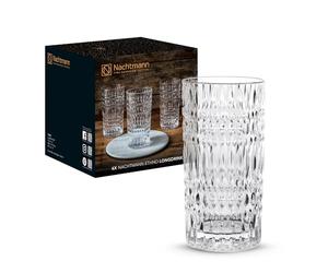 Nachtmann Spiegelau, Ethno 104250 - Juego de 4 vasos de cristal (434 ml)