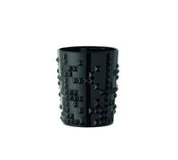 Spiegelau & Nachtmann Vaso de Cristal, Punk, Vidrio, Negro, 10.1 x 9 x 9 cm