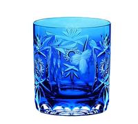 Nachtmann Vaso de Whisky Pur Traube, Azul Cobalto, Cristal de Plomo, 9 cm, Hecho en Alemania, 35894