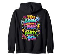 Nací en los 70, 80, crecí en los 90, Fiesta Divertida, Retro, Gran era Sudadera con Capucha