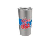 Nací en los Estados Unidos de América Vaso térmico de acero inoxidable de doble pared