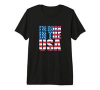 Nací en USA Freedom Camiseta Premium