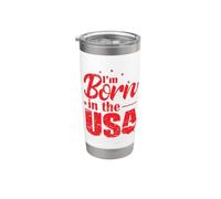 Nací en USA Vaso térmico de acero inoxidable de doble pared