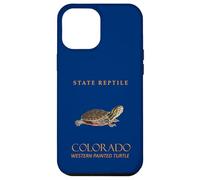 Nacía de tortuga pintada al oeste de reptil del territorio de Colorado Carcasa para iPhone 12 Pro Max