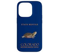 Nacía de tortuga pintada al oeste de reptil del territorio de Colorado Carcasa para iPhone 14 Pro