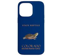 Nacía de tortuga pintada al oeste de reptil del territorio de Colorado Carcasa para iPhone 14 Pro Max