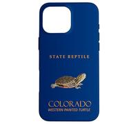 Nacía de tortuga pintada al oeste de reptil del territorio de Colorado Carcasa para iPhone 16 Pro Max