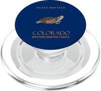 Nacía de tortuga pintada al oeste de reptil del territorio de Colorado PopSockets PopGrip para MagSafe