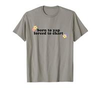 Nacida para hablar, obligada a hacer gráficos, nacida para hablar, enfermera Camiseta