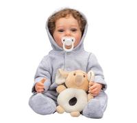 Nacido de nuevo - Muñeca realista hecha a mano de 22 pulgadas, muñeca realista bebé reborn muñecas reales para niños niñas