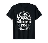 Nacido en 1951, Las Leyendas Nacieron en Regalos de cumpleaños de 1951 Camiseta