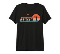 Nacido en 1979 Cumpleaños Tiro de Arcilla Tiro al Plato Camiseta Premium