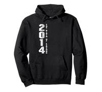 Nacido en 2014 El nacimiento de leyendas aniversario regalo de cumpleaños Sudadera con Capucha