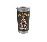 Nacido en agosto 1994 Cumpleaños 32 Años De Ser Impresionante Leyenda Vaso térmico de acero inoxidable de doble pared