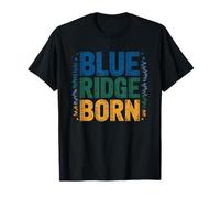 Nacido En Blue Ridge Mountain Heritage Identity Virginia Camiseta