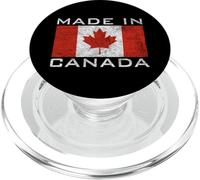 Nacido en Canadá Raíces canadienses levantadas Bandera Hoja DE Arce PopSockets PopGrip para MagSafe