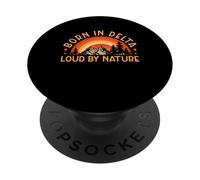 Nacido en Delta Nature Lover Design PopSockets PopGrip Adhesivo