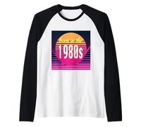 Nacido en la década de 1980, Millennials, Gen X, Año de Nacimiento Camiseta Manga Raglan