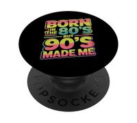 Nacido en los 80 Pero los 90 me hicieron PopSockets PopGrip Adhesivo