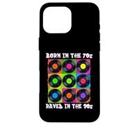 Nacido en los años 70 Raved en los 90 | House Music Vintage 90s Carcasa para iPhone 16 Pro Max