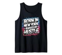 Nacido en Nueva York Nueva York Hustle Motivación Big City NYC Camiseta sin Mangas