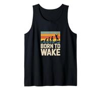 Nacido para Despertar la evolución del Wakeboard Camiseta sin Mangas