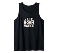 Nacido para Despertar la evolución del Wakeboard Camiseta sin Mangas