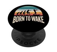 Nacido para Despertar la evolución del Wakeboard PopSockets PopGrip Adhesivo