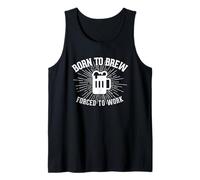 Nacido para elaborar cerveza Camiseta sin Mangas