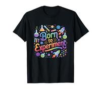 Nacido para experimentar con la Ciencia y el diseño Creativo Camiseta