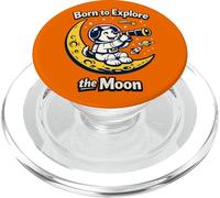 Nacido para Explorar el Perro Lunar PopSockets PopGrip para MagSafe