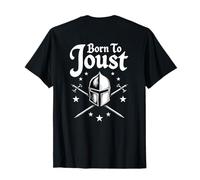 Nacido para Joust, impresión al Dorso Camiseta