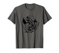 Nacido para lanzar Forzado a Trabajar pescando Camiseta