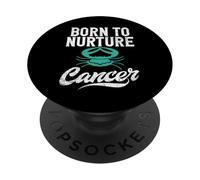Nacido para nutrir el zodíaco del cáncer PopSockets PopGrip Adhesivo