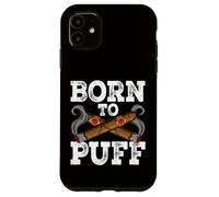 Nacido para Puff Carcasa para iPhone 11