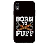 Nacido para Puff Carcasa para iPhone XR