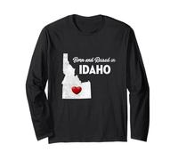 Nacido y Criado en Idaho - Idaho Shirt ID Manga Larga