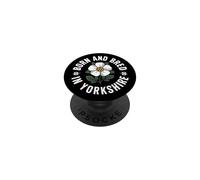 Nacido y Criado en Yorkshire, White Rose County PopSockets PopGrip Adhesivo