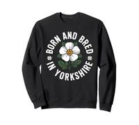 Nacido y Criado en Yorkshire, White Rose County Sudadera