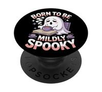 Nacidos para ser ligeramente espeluznantes para niños de Halloween PopSockets PopGrip Adhesivo