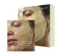 Nacific - Set de Mascarillas Faciales Green Tea Cica Collagen Gel Mask Set