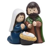 Nacimiento Belen, Figuras Belén Navidad Resina, Estatua Religiosa Natividad Decoración Mesa Hogar Oficina Escuela